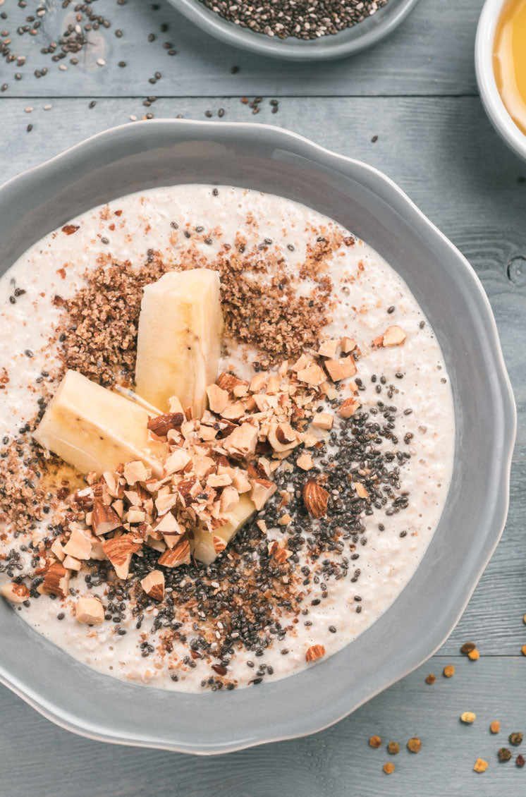 Overnight Quinoa Chia Bowls | HMR Recipe