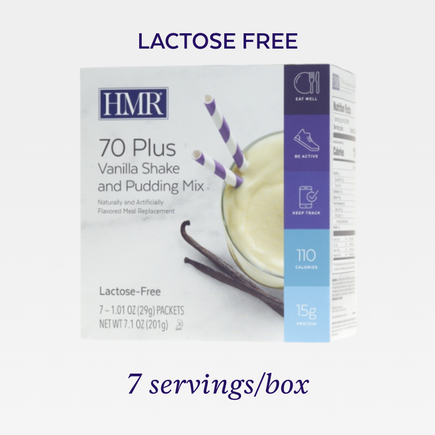 70 Plus Vanilla Shake & Pudding Mix – HMR