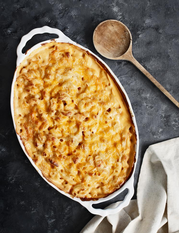 Baked Tomato Mac and Cheese