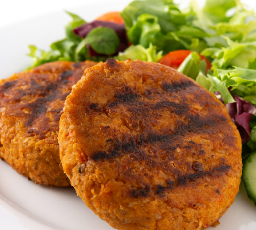 Whole Grain Veggie Burger