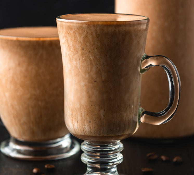 chocolate mocha ovaltine shake