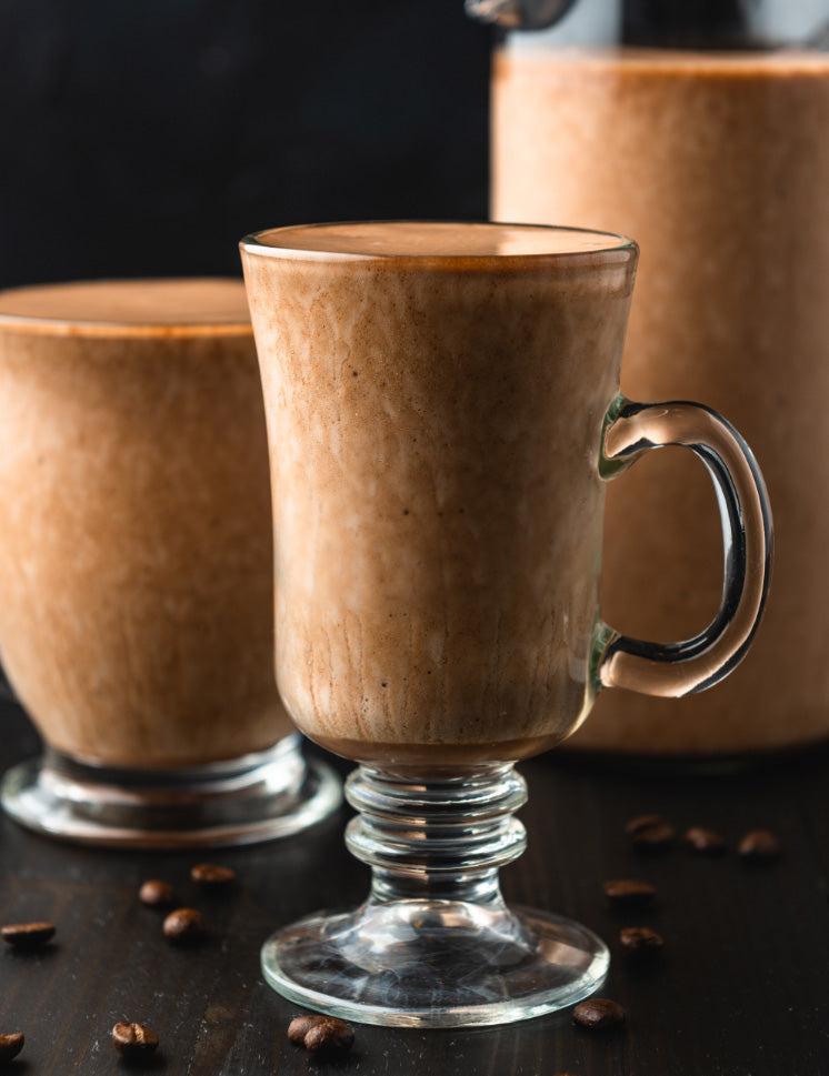 chocolate mocha ovaltine shake