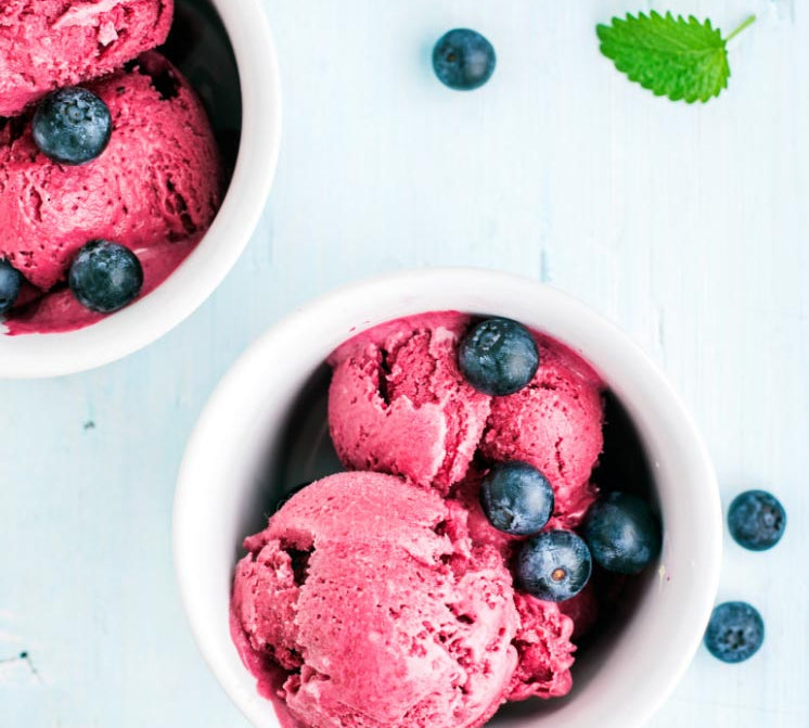 Lemon Berry Ice Cream