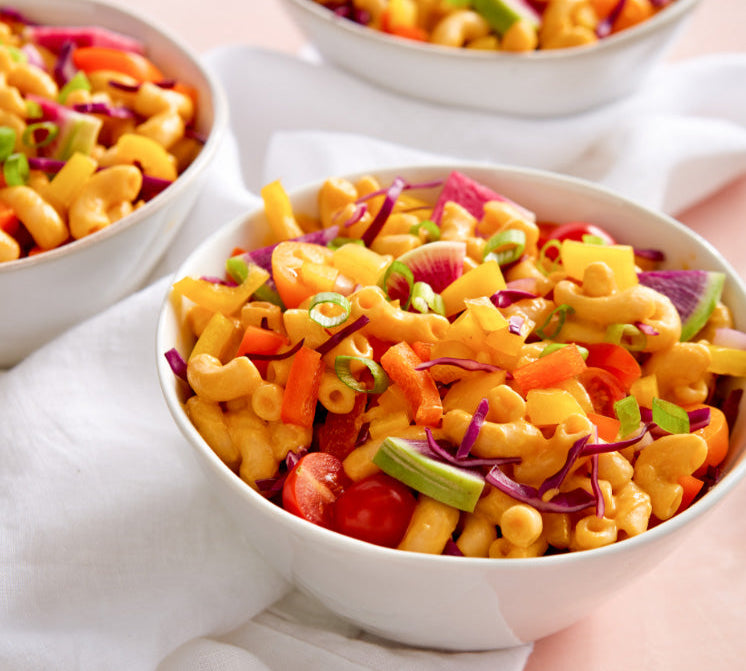 rainbow macaroni salad