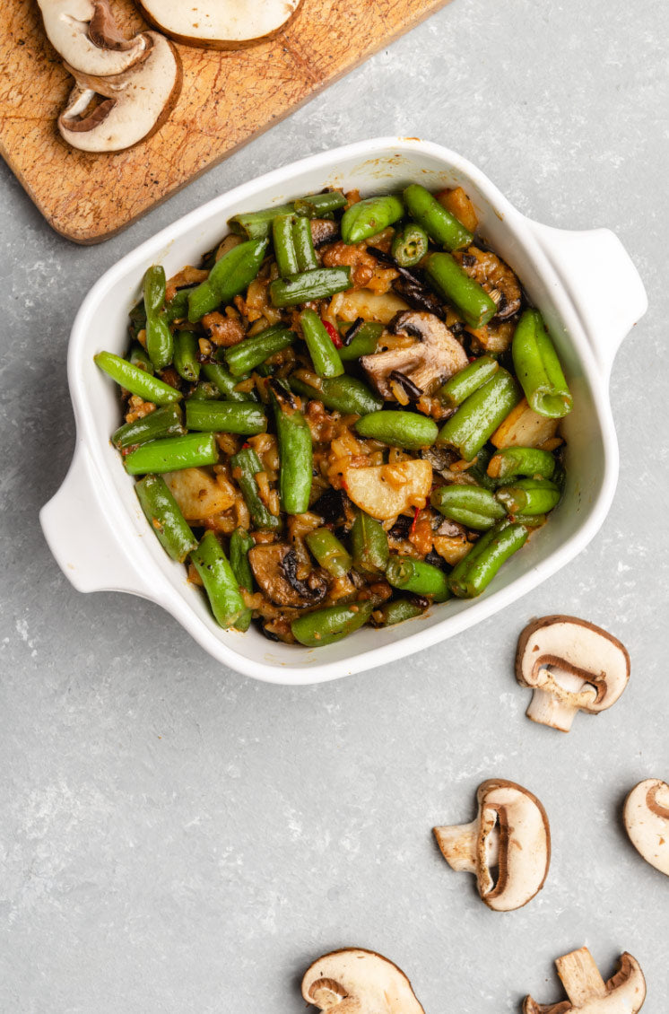 risotto green bean casserole