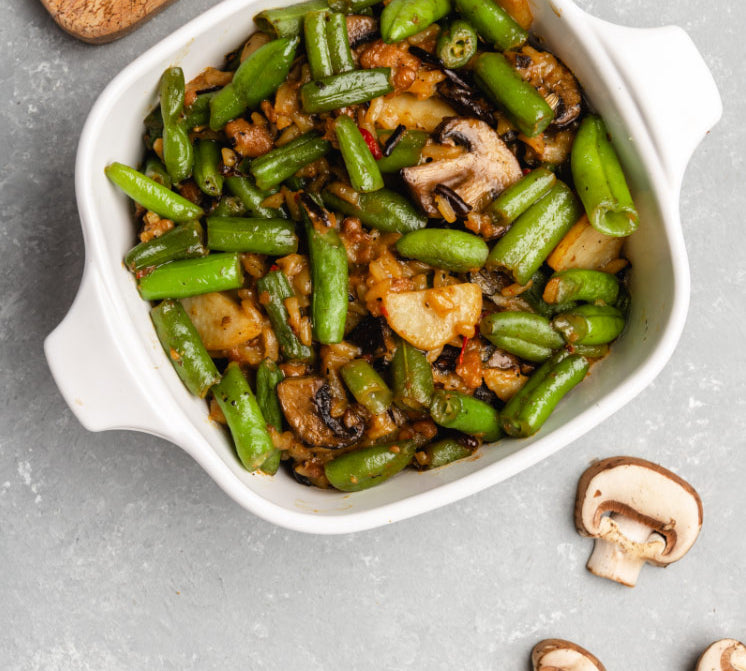 risotto green bean casserole