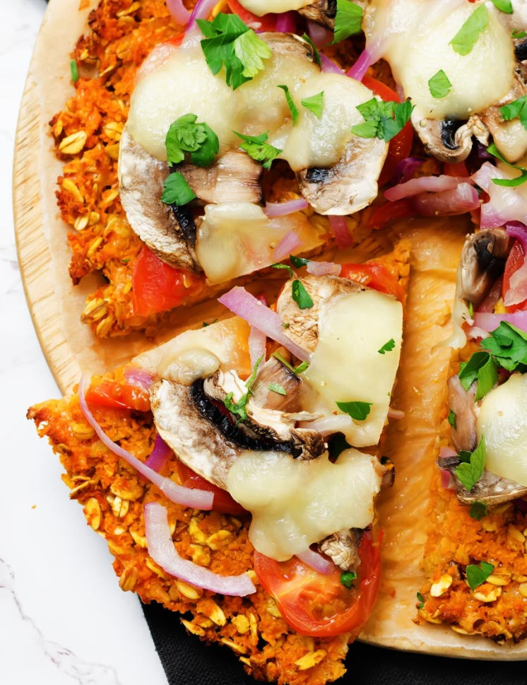 Sweet Potato Crust Pizza