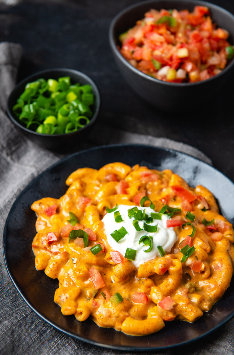 taco mac and cheese