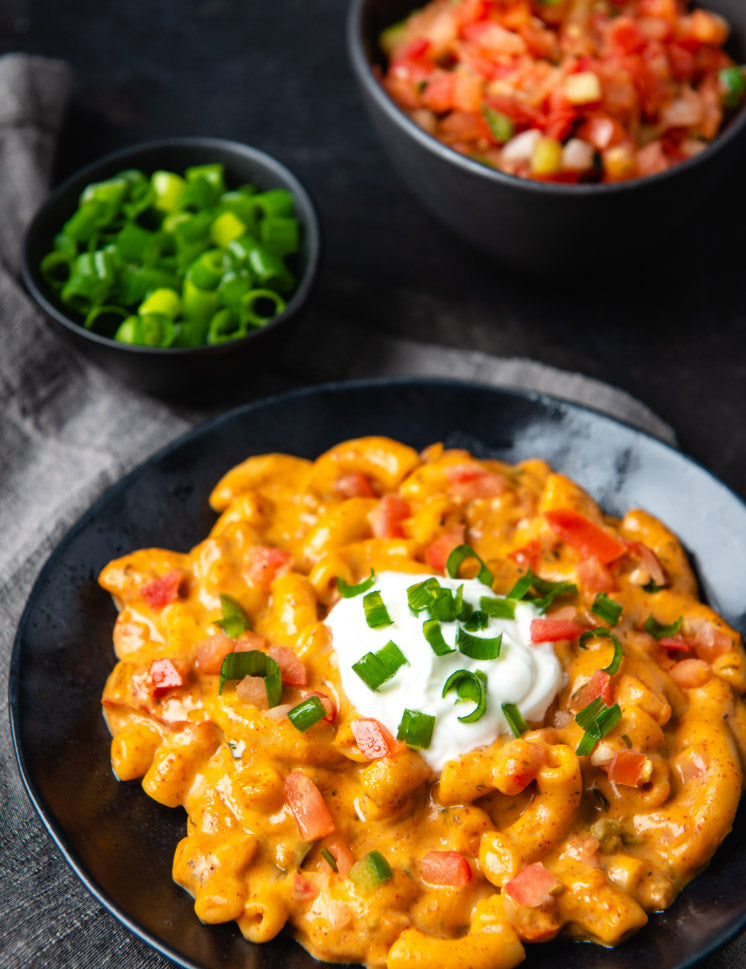 taco mac and cheese