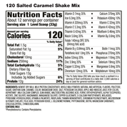 120 Salted Caramel Shake