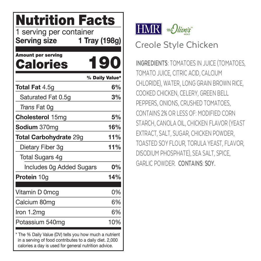 Creole Style Chicken with Brown Rice