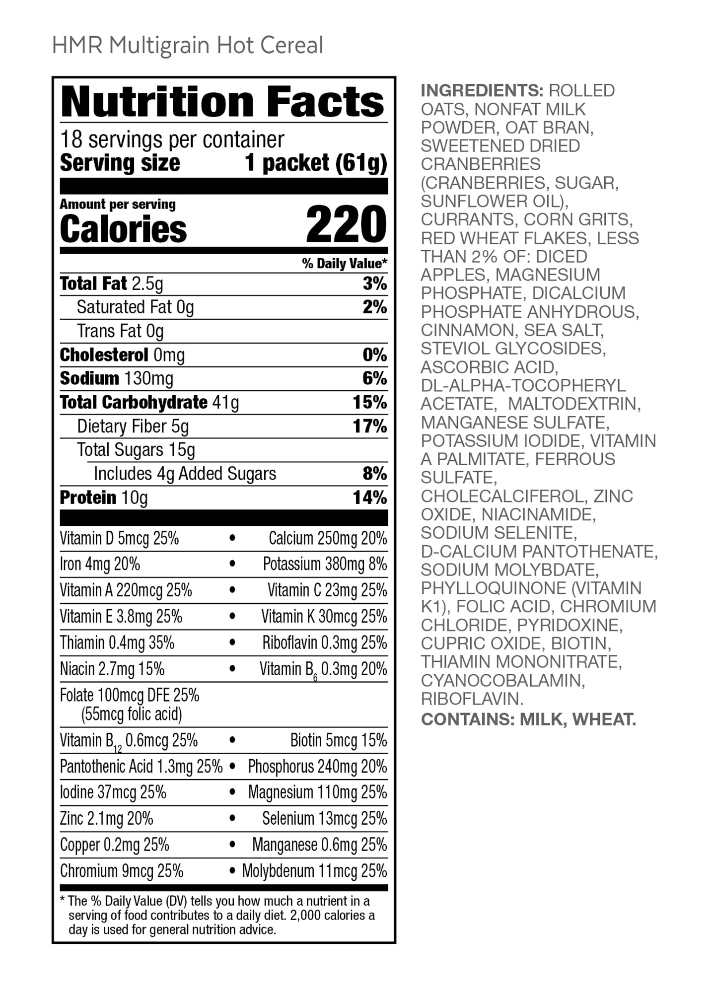 Multigrain Hot Cereal HMR multigrain-hot-cereal-hmr