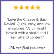 Cheese & Basil Ravioli