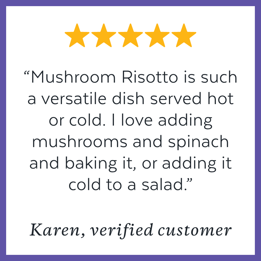 Mushroom Risotto