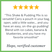 70 Plus Chocolate Shake & Pudding Mix